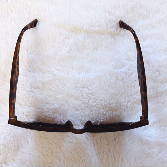 Lucy Tortoise Brown Sleek Square Frame Sunglasses - Picture 5 of 10